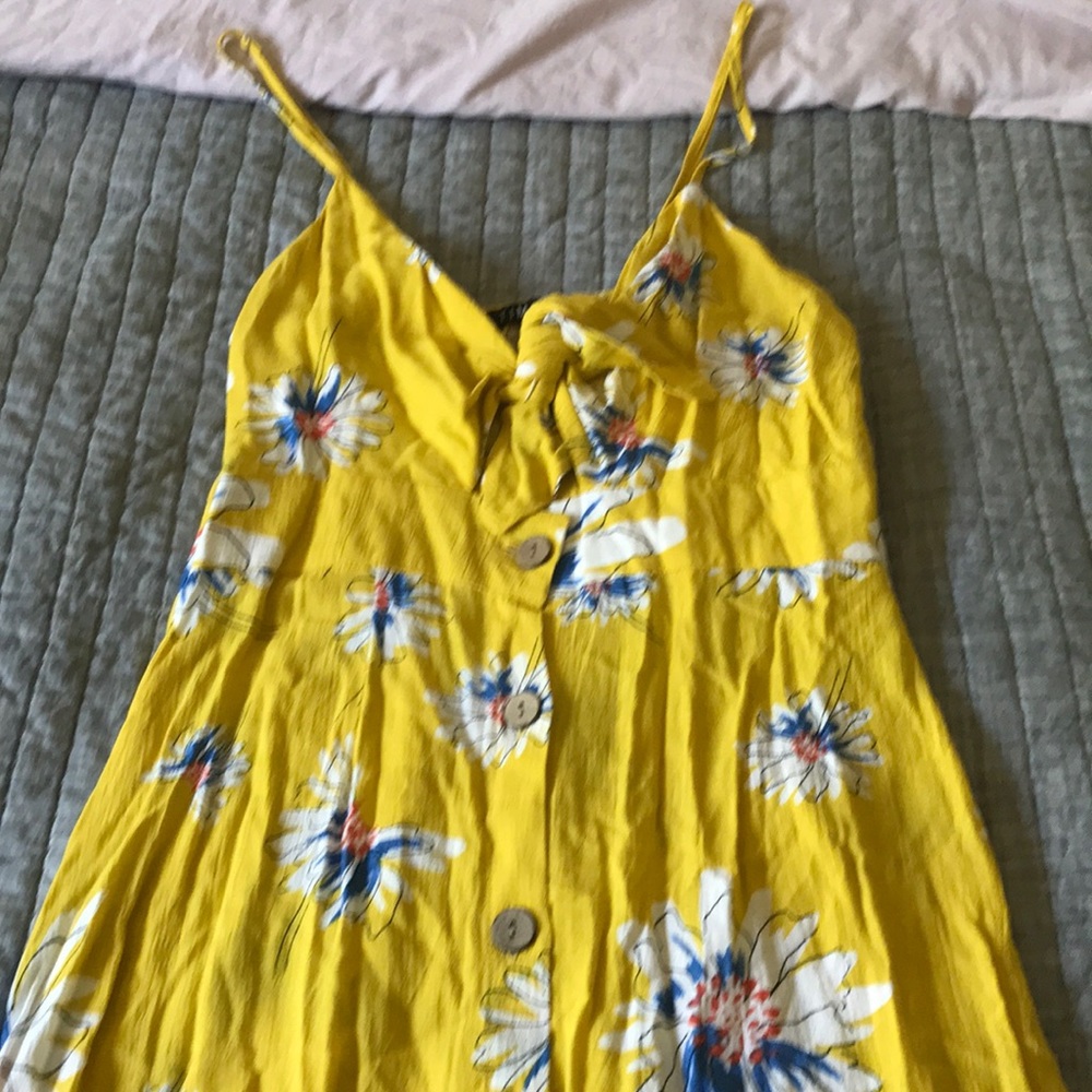 Yellow sun dress